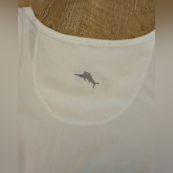 Women's Tommy Bahama White Wisconsin Badgers Floral Victory Dress Size L - Picture 9 of 9